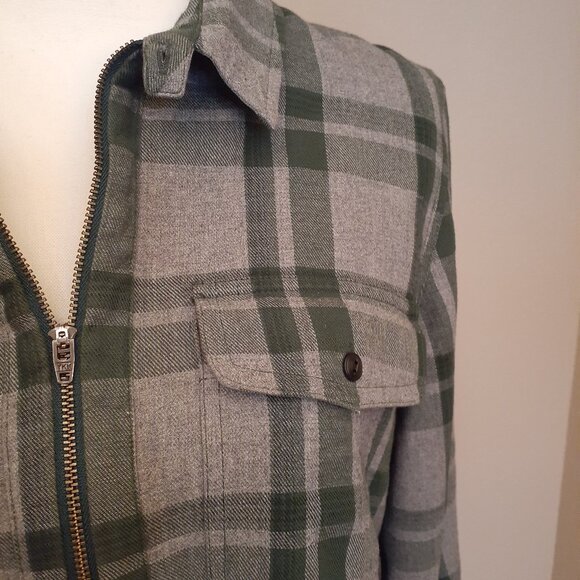 Madewell Pop-Over Flannel Top - Picture 9 of 16